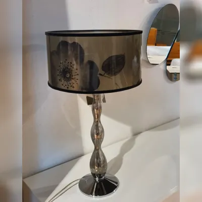 Lampada da tavolo stile Moderno Fiore Irilux in offerta outlet