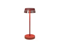 Lampada Collezione esclusiva Iluna rossa led a PREZZI OUTLET