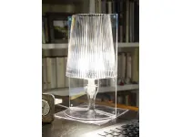 Lampada da tavolo Kartell Take Trasparente in offerta