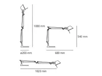 Da tavolo Tolomeo mini artemide Collezione esclusiva con uno sconto esclusivo