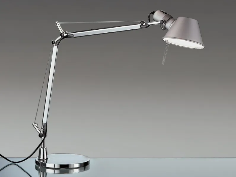 Lampada da tavolo in metallo Tolomeo mini artemide Collezione esclusiva a prezzo Outlet