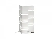 Lampada da tavolo Vesta Design mod. QUADRA piccola usb a prezzi outlet