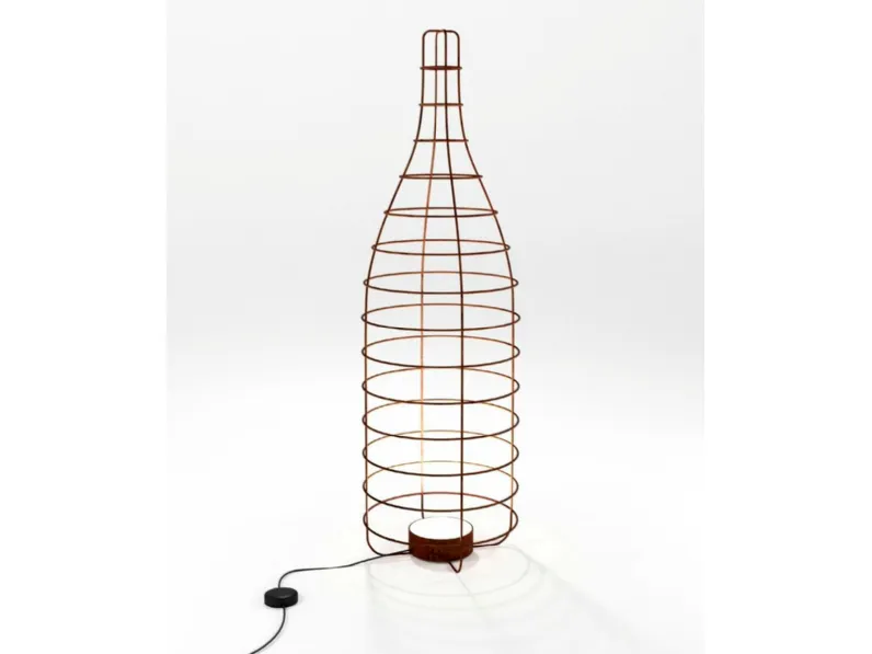 Lampada da terra Barel Bottiglia stile Design a prezzi convenienti