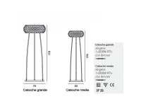 Lampada da terra Caboche Foscarini in Offerta Outlet