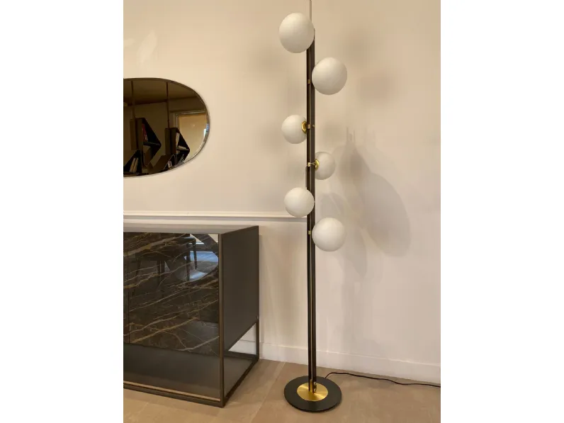 Lampada da terra Cattelan italia Planeta Bianco con forte sconto