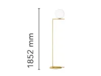 Lampada da terra Flos Ic lights floor 2 Altri colori a prezzi outlet