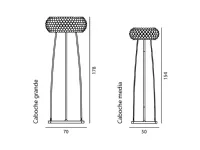 Lampada da terra Caboche terra Foscarini a prezzo scontato 