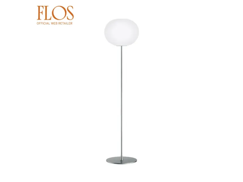 Lampada da terra Glo-ball floor 3 Flos in Offerta Outlet 