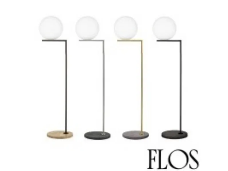 Lampada da terra Icf1 outdoor Flos in Offerta Outlet