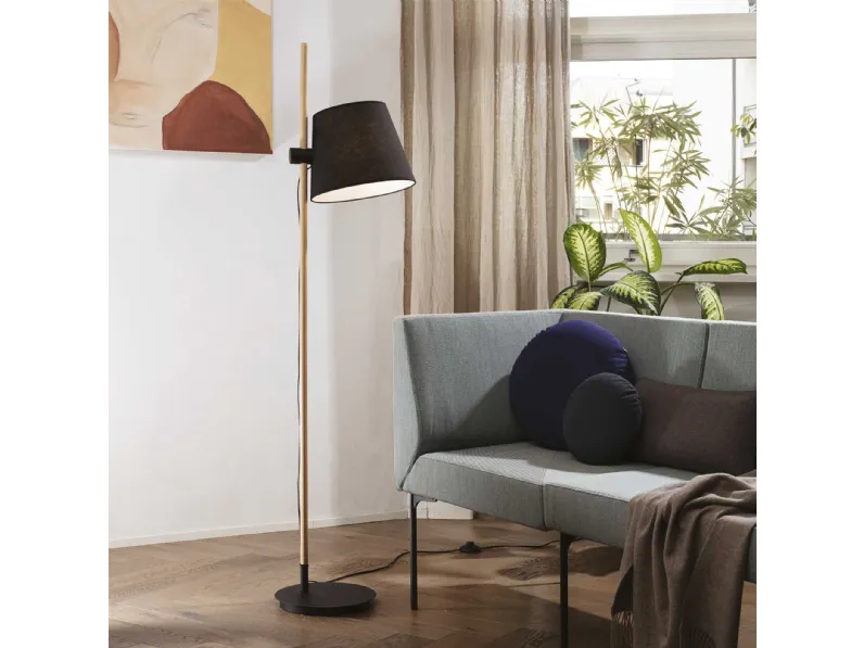 Lampada da terra Ideal lux Axel stile Moderno con forte sconto