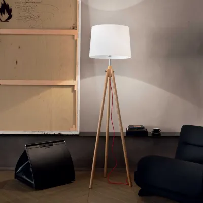 Lampada da terra in altro York  Ideal lux in Offerta Outlet