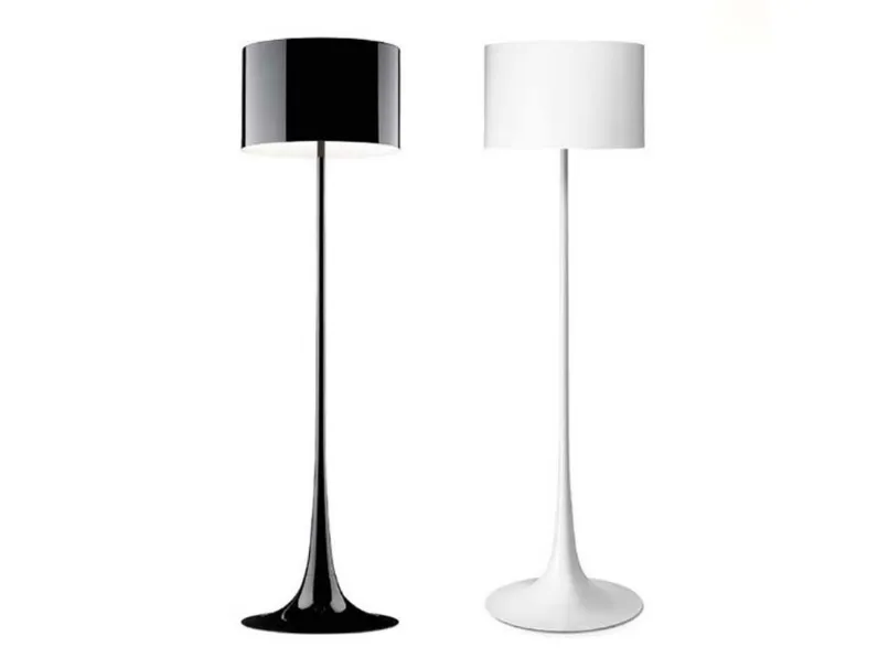 Lampada da terra Flos Spun Light Floor a prezzo Outlet. Massimo stile, massimo risparmio.