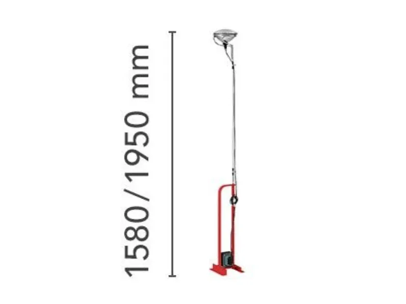Lampada da terra Toio led Flos in Offerta Outlet 