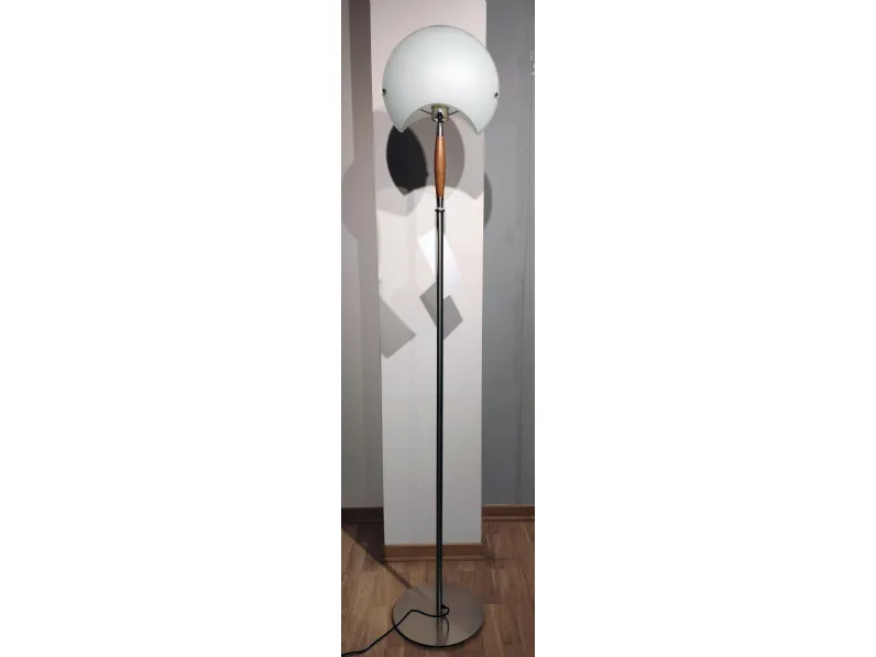 Lampada da terra in metallo Vetro-ciliegio Lamp2 a prezzo Outlet