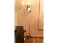 Lampada da terra in vetro Gople finitura lucida /argento vetro murano  Artemide a prezzo Outlet