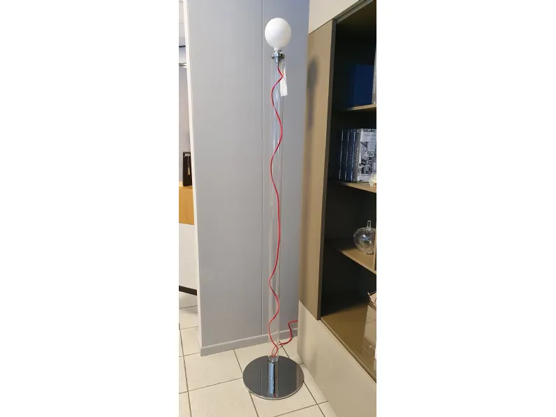 Lampada da terra in vetro Toolight Vesoi a prezzo scontato