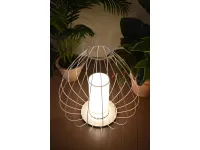 Lampada da terra Karman Cell Bianco con forte sconto