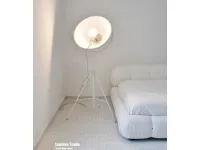 Da terra in metallo Lampada da terra fortuny petite, pallucco Pallucco a prezzo Outlet