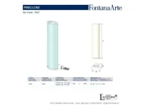 Da terra Fontana arte con SCONTO IMPERDIBILE