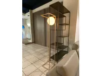 Lampada da terra Ondaluce Ginger/oro stile Design in offerta