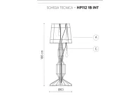 Lampada da terra Karman Sisma piantana  Bianco con forte sconto