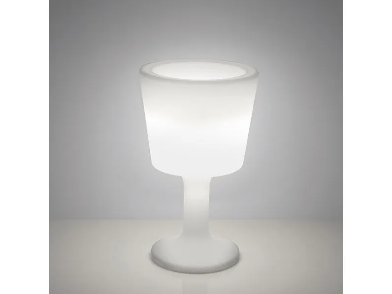 Lampada da terra stile Design Light drink portabottiglie Slide in offerta outlet