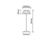 Lampada da terra stile Design Romeo Flos in offerta