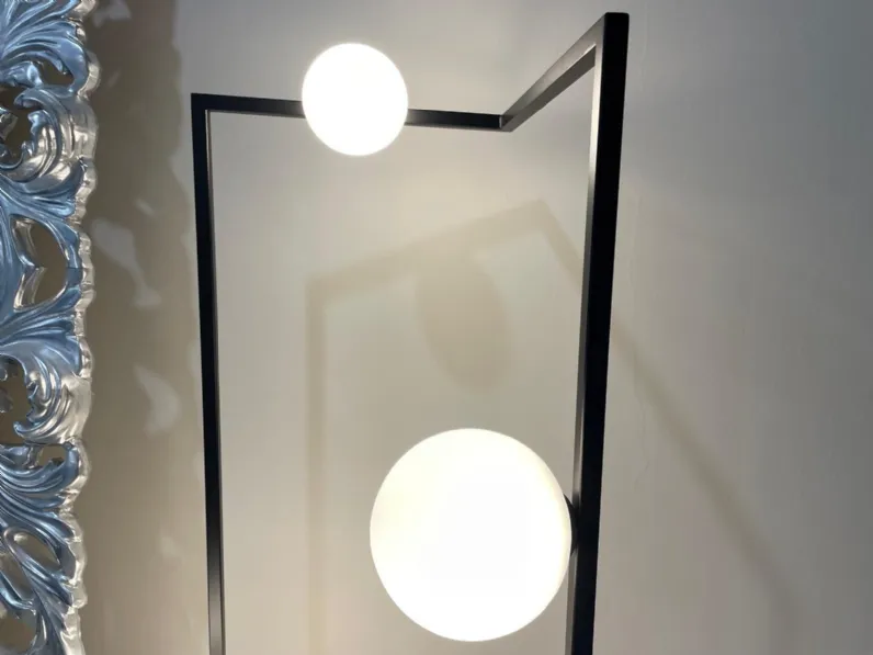 Lampada da terra Ideal lux Angolo Nero con forte sconto