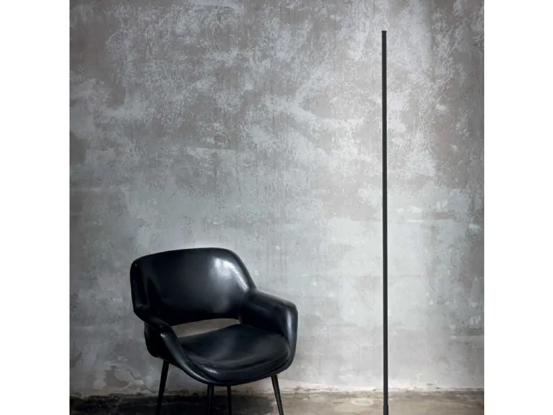 Lampada da terra Ideal lux Yoko Nero a prezzi outlet