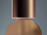 Lampada da parete Flauta h 1000 riga Flos a prezzo Outlet 