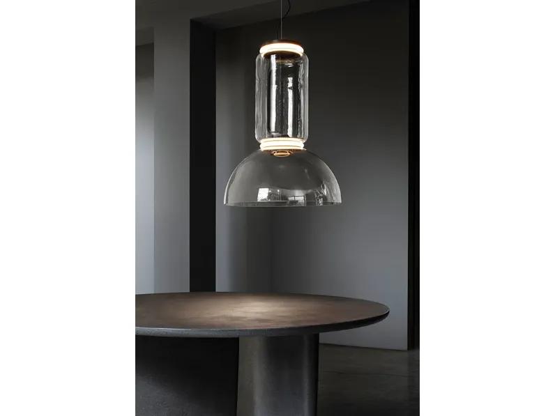 Lampada Flos Noctambule suspension 1 low cylinder and bowl a PREZZI OUTLET