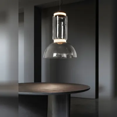 Lampada Flos Noctambule suspension 1 low cylinder and bowl a PREZZI OUTLET