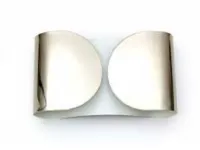 Applique da parete stile Design Foglio  nickel spazolato Flos scontato
