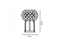 Lampada da tavolo Caboche plus tavolo Foscarini a prezzo scontato 