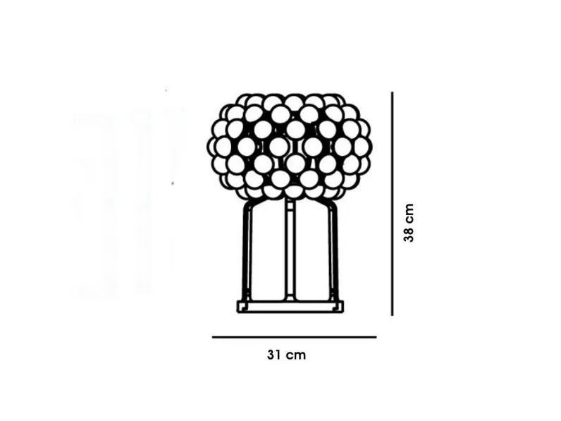Lampada da tavolo Caboche plus tavolo Foscarini a prezzo scontato 