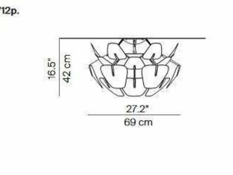 Offerta Outlet: Lampada da soffitto Hope Luceplan D66/12p. Acquista ora!