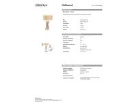 Da tavolo Ideal lux Driftwood tl1 Altri colori con forte sconto