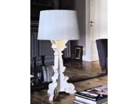 Lampada da tavolo Bourgie 9077 Kartell bianca con sconto esclusivo