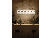 Lampada a sospensione in altro La lollo 100 linear sospensione led Slamp a prezzo Outlet