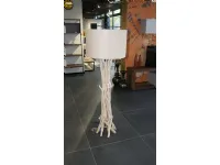 Da terra stile Etnico Lampada a piantana drift wood Ideal lux in saldo