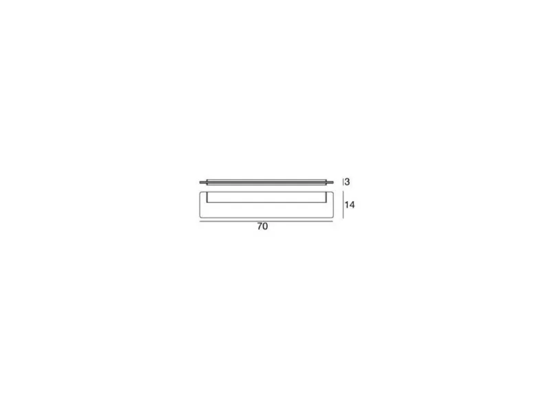 Da parete applique Skinny  7910 Linea light con un ribasso esclusivo