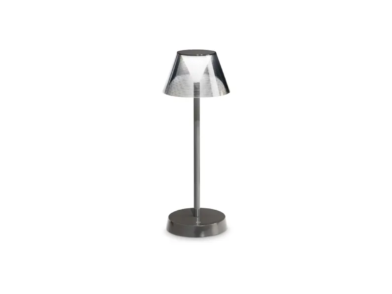 Lampada da tavolo Ideal lux Lolita Bianco con forte sconto