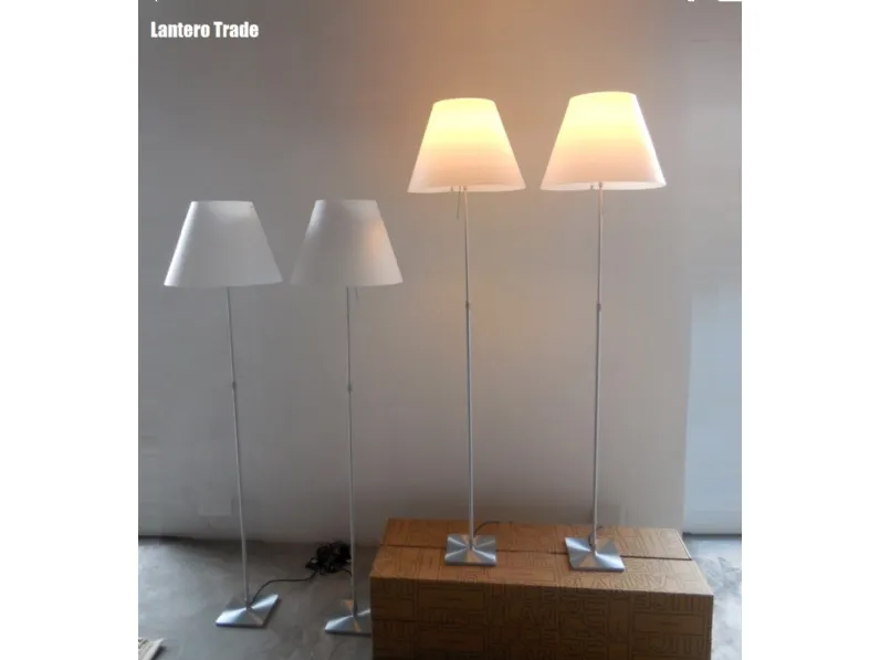 Lampada da terra Luceplan Costanza: design unico, offerta outlet!