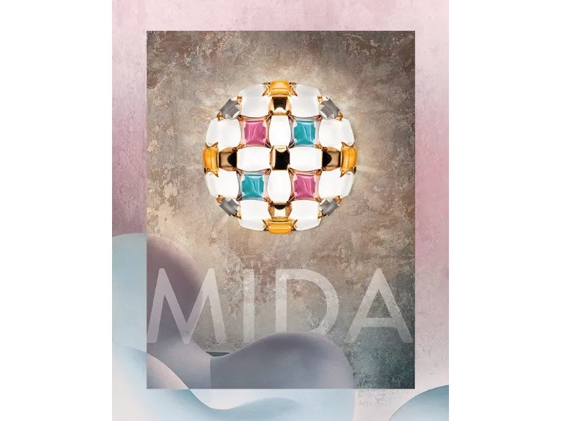 Lampada da soffitto Mida 50 cm multicolor Slamp in Offerta Outlet 