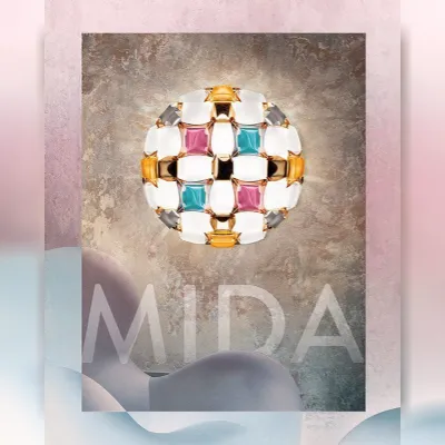 Lampada da soffitto Mida 50 cm multicolor Slamp in Offerta Outlet 