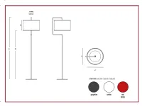 Lampada da terra stile Design Morfeo Egoitaliano a prezzi convenienti