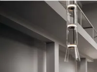 Lampada Noctambule suspension 1 low cylinder and cone Flos in OFFERTA OUTLET