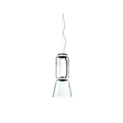 Lampada Noctambule suspension 1 low cylinder and cone Flos in OFFERTA OUTLET