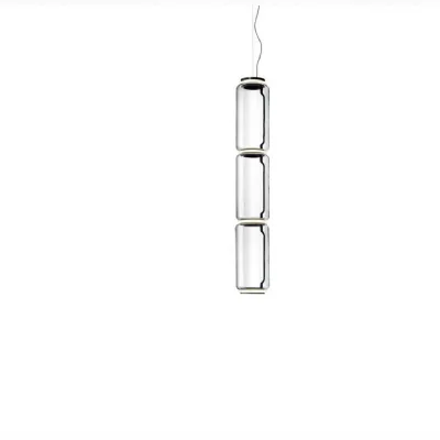 Lampada Noctambule suspension 3 low cylinder  Flos in OFFERTA OUTLET