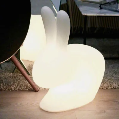 Lampada Qeeboo Modello Rabbit Lamp Small Indoor Plug